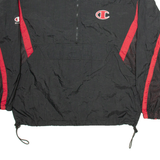 CHAMPION Mens Windbreaker Jacket Black L