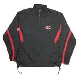 CHAMPION Mens Windbreaker Jacket Black L