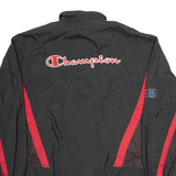 CHAMPION Mens Windbreaker Jacket Black L