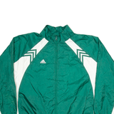 ADIDAS Mens Track Jacket Green 2XL