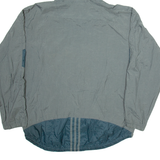 ADIDAS Mens Track Jacket Grey Hooded M