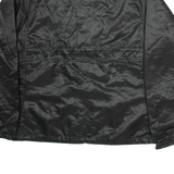 NIKE Mens Track Jacket Black Nylon L