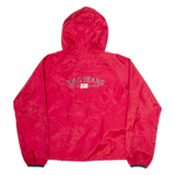 POLO RALPH LAUREN Mens Track Jacket Red Nylon Hooded M