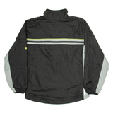 STARTER Mens Track Jacket Black Nylon M