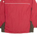 TIMBERLAND Mens Track Jacket Red Nylon M