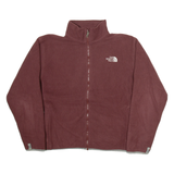 THE NORTH FACE Mens Fleece Jacket Maroon M