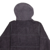 PATAGONIA Womens Fleece Jacket Purple Hooded M