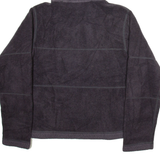 PATAGONIA Womens Fleece Jacket Purple Hooded M