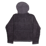 PATAGONIA Womens Fleece Jacket Purple Hooded M