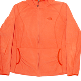 THE NORTH FACE Womens Fleece Jacket Orange XL