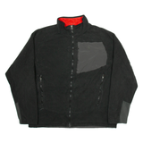 ADIDAS NEO Mens Fleece Jacket Black XL