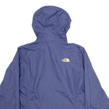 THE NORTH FACE Womens Rain Coat Purple Hooded S