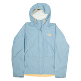 THE NORTH FACE Womens Rain Coat Blue Hooded XS