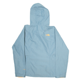 THE NORTH FACE Womens Rain Coat Blue Hooded XS
