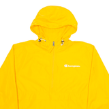 CHAMPION Mens Track Jacket Orange Hooded S