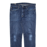 LEVI'S 511 Jeans Mens Blue Slim Straight W34 L32