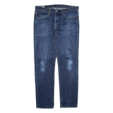 LEVI'S 511 Jeans Mens Blue Slim Straight W34 L32