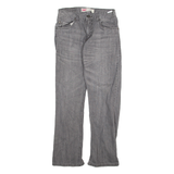 LEVI'S 514 Jeans Womens Grey Regular Straight W28 L28