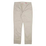 DICKIES Womens Trousers Beige Slim Tapered W31 L29