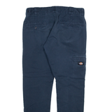 DICKIES Mens Trousers Blue Slim Straight W32 L32