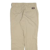 DICKIES Womens Trousers Beige Regular Straight W30 L30