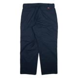DICKIES Cargo Mens Trousers Blue Regular Straight W38 L30