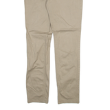 DICKIES Womens Trousers Beige Slim Straight W30 L31