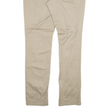 DICKIES Womens Trousers Beige Slim Straight W30 L31