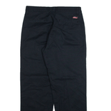 DICKIES Womens Trousers Black Regular Straight W30 L30