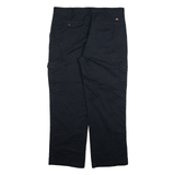 DICKIES Cargo Mens Trousers Black Regular Straight W34 L29