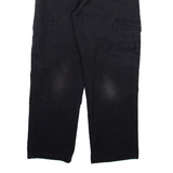 DICKIES Cargo Mens Trousers Black Regular Straight W30 L27