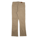 DICKIES Womens Trousers Beige Slim Bootcut W30 L31