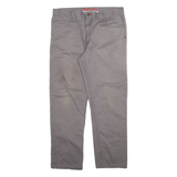 DICKIES Mens Trousers Grey Slim Tapered W34 L30