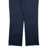 DICKIES Womens Trousers Blue Regular Straight W36 L32