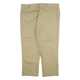DICKIES 874 Workwear Mens Trousers Beige Regular Straight W42 L28