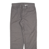 DICKIES Mens Trousers Grey Regular Straight W31 L32