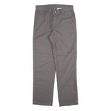 DICKIES Mens Trousers Grey Regular Straight W31 L32