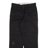 DICKIES 874 Workwear Mens Trousers Black Regular Straight W30 L28