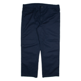 DICKIES Mens Trousers Blue Regular Straight W44 L31