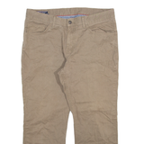 TOMMY HILFIGER Mens Trousers Grey Regular Straight W36 L26