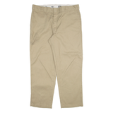 DICKIES 874 Workwear Mens Trousers Beige Regular Straight W38 L29