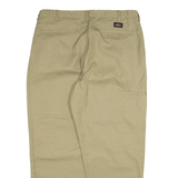 DICKIES Mens Trousers Beige Relaxed Tapered W38 L30