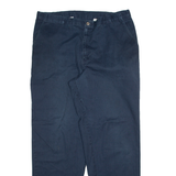 DICKIES Mens Trousers Blue Relaxed Straight W38 L32
