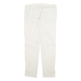 GUESS Womens Trousers White Slim Straight W28 L28