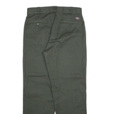 DICKIES Mens Trousers Grey Regular Straight W32 L30