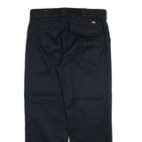 DICKIES 774f Womens Trousers Black Regular Straight W32 L28