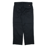 DICKIES 774f Womens Trousers Black Regular Straight W32 L28