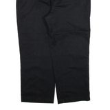 DICKIES Womens Trousers Black Relaxed Straight W38 L26