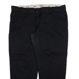 DICKIES 774 Womens Trousers Black Relaxed Straight W44 L30