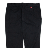 DICKIES 774 Womens Trousers Black Relaxed Straight W44 L30